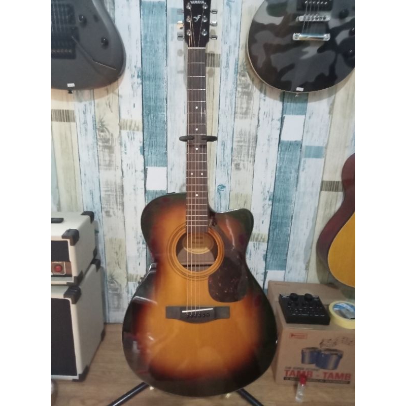 OLSHOP BANJARMASIN-Gitar akustik elektrik ORI Yamaha FSX315C free tas bening seperti baru