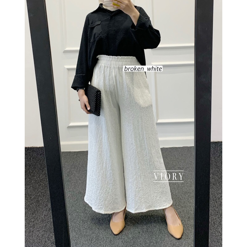 BLOUSE CRINKLE &amp; KULOT CRINKLE