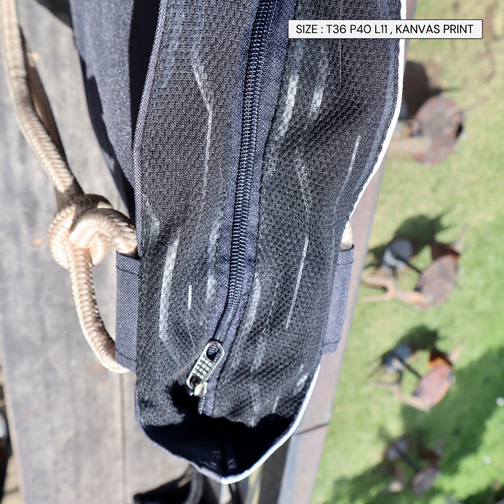 (COD) TOTEBAG Kanvas Tote bag Wanita Tebal Motif LUCU Model Tali Sumbu Tambang BESAR hijab muslimah