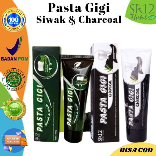 Jual Pembersih Karang Gigi Sr Pasta Gigi Charcoal Pasta Gigi Siwak