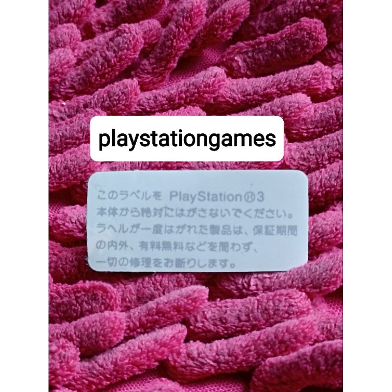 segel void ps3 striker void ps3 slim super slim warna putih