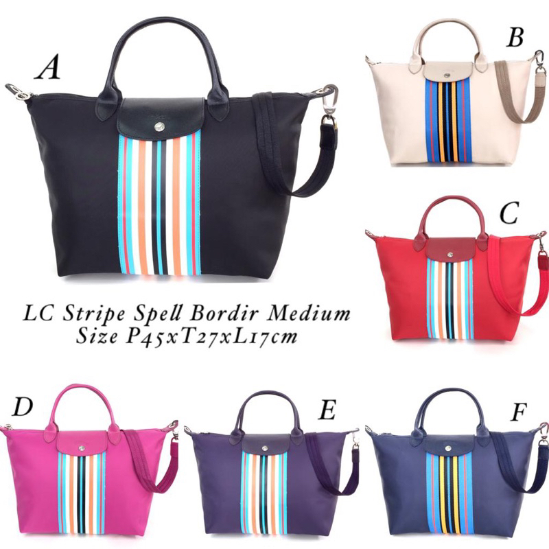 LC Stripe Spell Bordir Medium