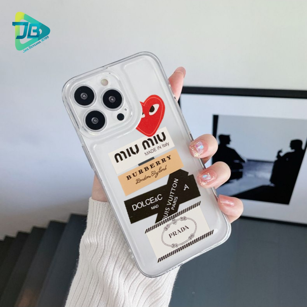 CUSTOM CASE SOFTCASE SILIKON CLEAR BENING MIUMIU CUSTOM CASE OPPO A3S A1K A5S A7 A37 NEO 9 A15 A15S A16 F1S A59 A96 A52 A92 A31 A8 A33 A53 A9 A5 2020 JB6609