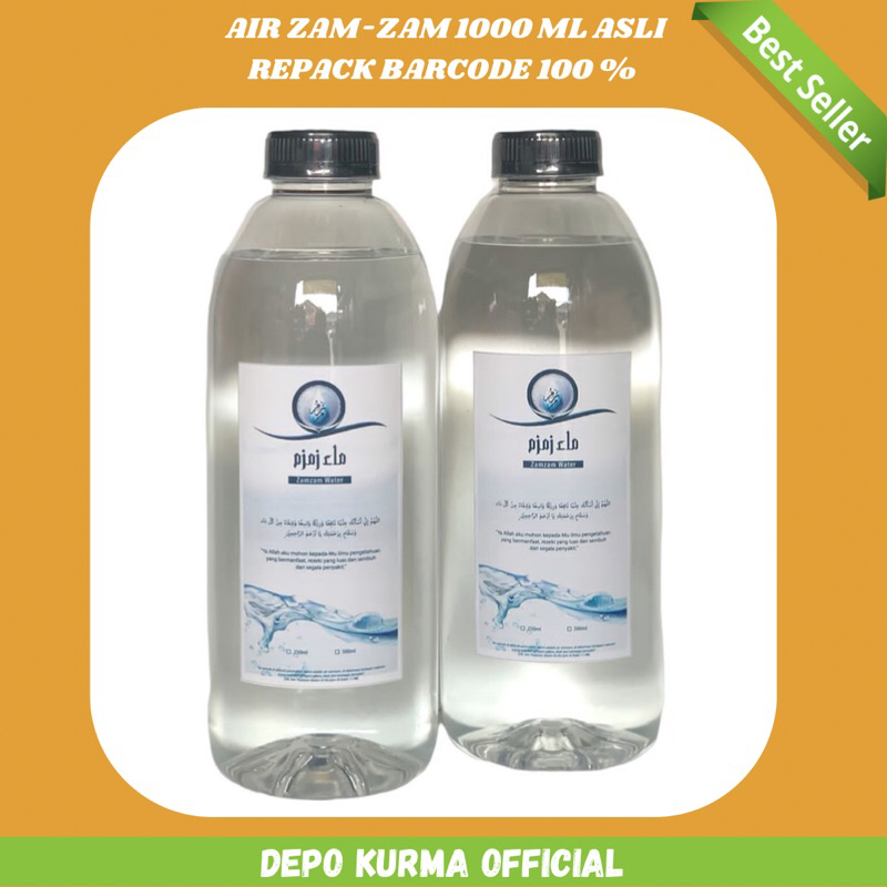 

Air Zam-zam 1L Asli Mekkah/ Oleh-oleh Haji Umroh