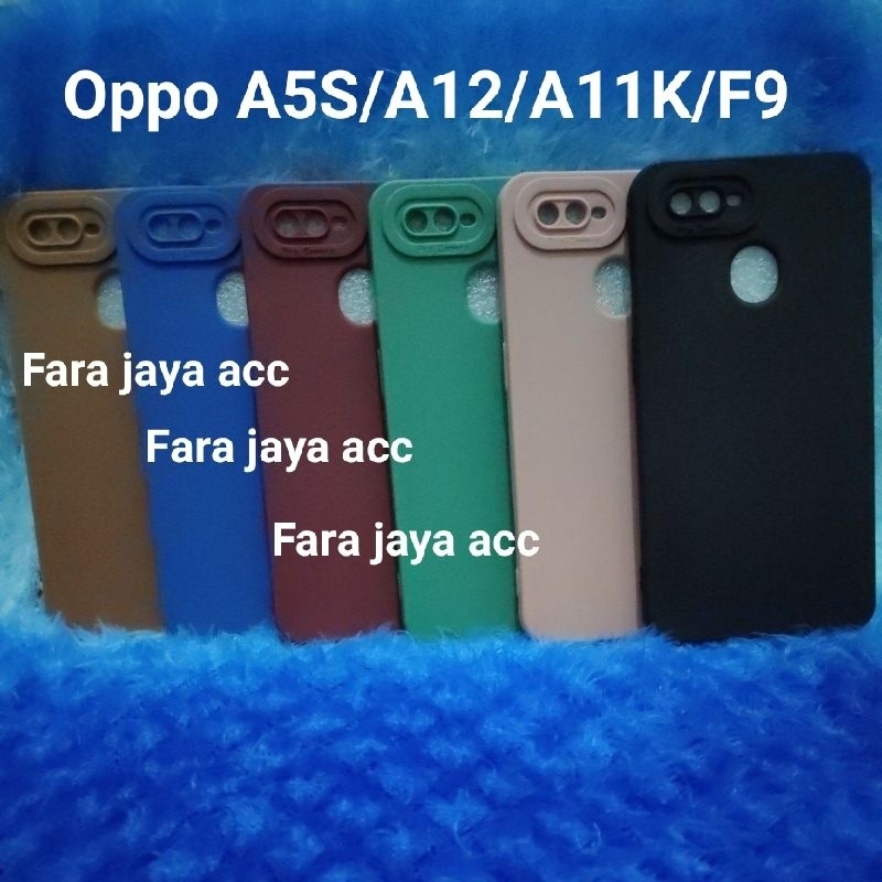Soft Case Dove Macaron Oppo A5S/A12/A11K/A7/F9/F9 Pro Liquid Pro Camera