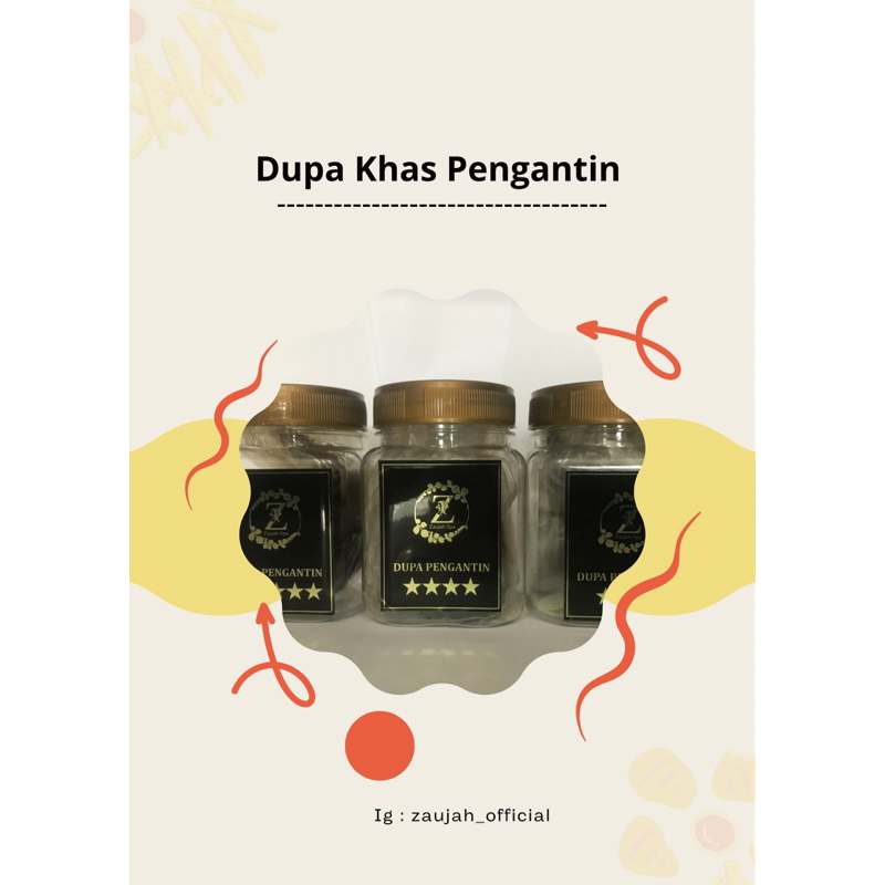 Dupa Khas pengantin zaujah