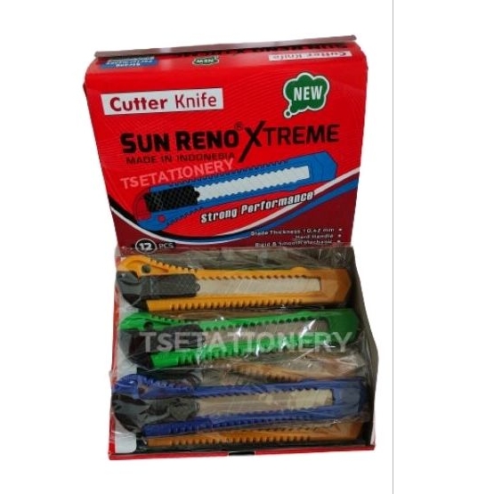 

[12Pcs] Kater - Cutter Besar- Pisau Kater Sun Reno Xtreme