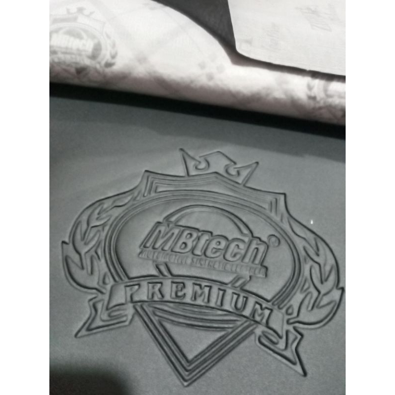 Kulit Jok Motor MBtech Carrera Logo
