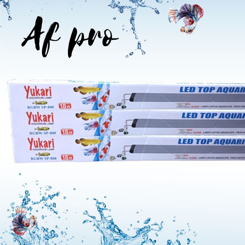 Lampu led aquarium YUKARI RGBW SP 800