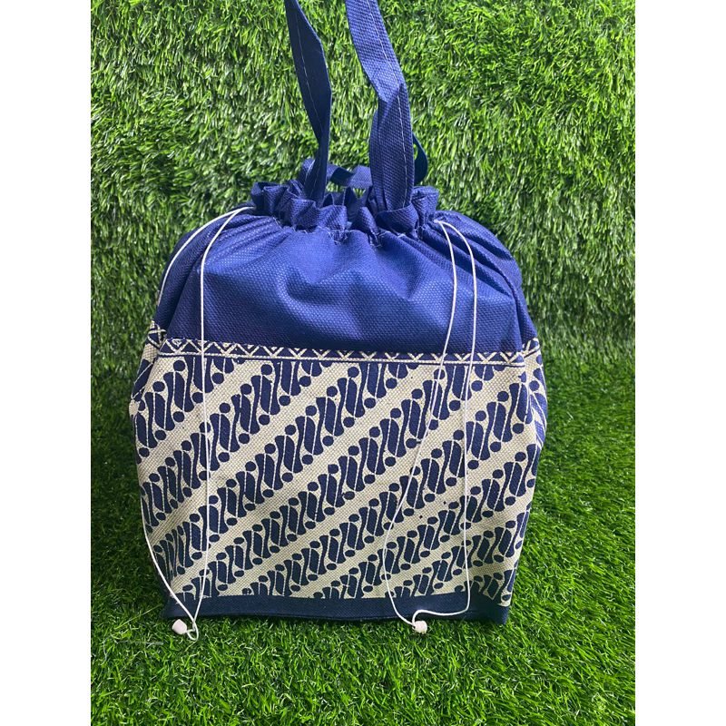 HARGA LUSIN ISi 12 BIJI-TAS HAJATAN SERUT BATIK TEBAL 50 GSM MURNI BUKAN ABAL ABAL SIZE 22x22