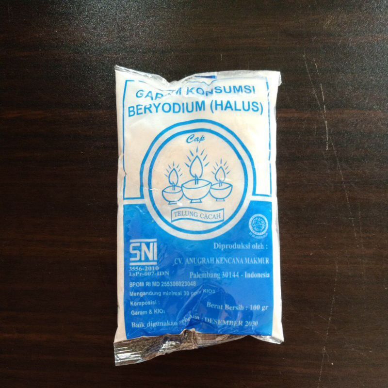 

Garam Halus Beryodium 100g