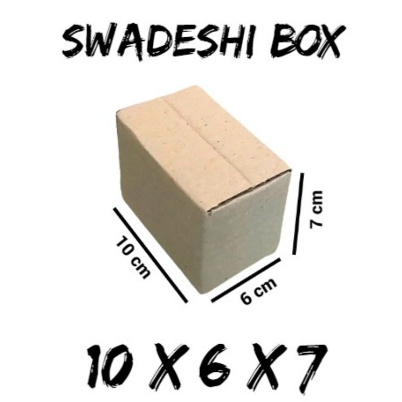 

kardus/karton/box uk. 10x6x7 cm untuk packing singlewall polos