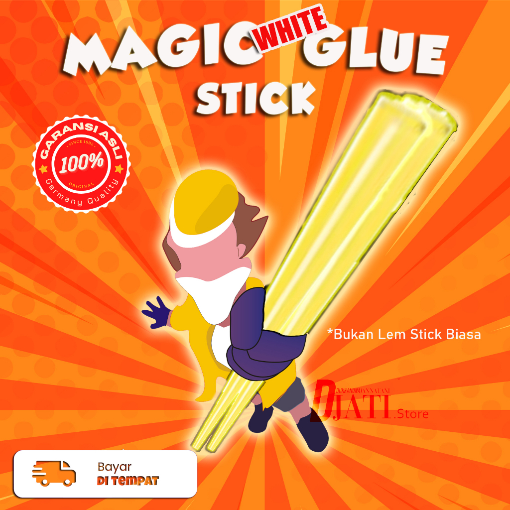 

Magic white glue super kuat 100% asli Germany Quality