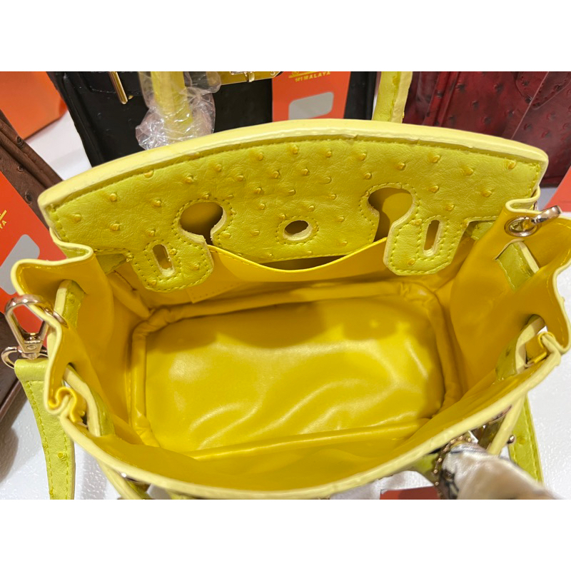 HIMALAYA-TAS SELEMPANG BIRGIN MINI OSTRICH (20x9x14) FULL EMBOS FREE BOX+ SHOPPINGBAG
