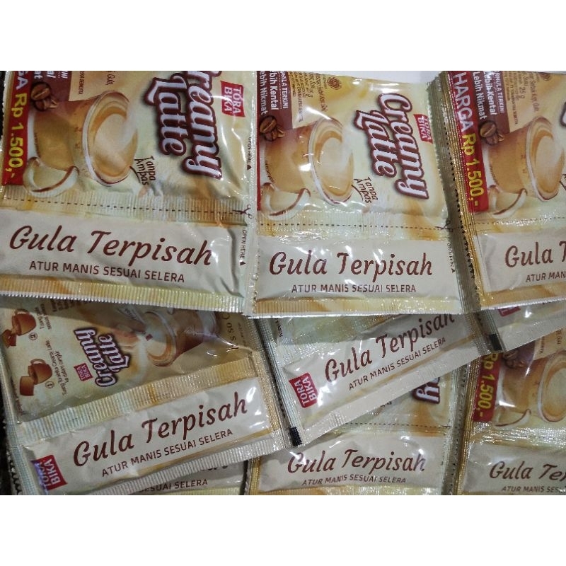 

Tora Bika Creamy Latte (Isi 10)