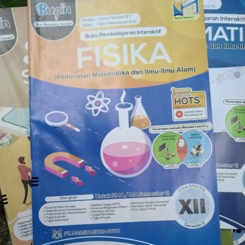 LKS SMA MA FISIKA KELAS 12 SEMESTER 2 KURIKULUM 2013 K-13