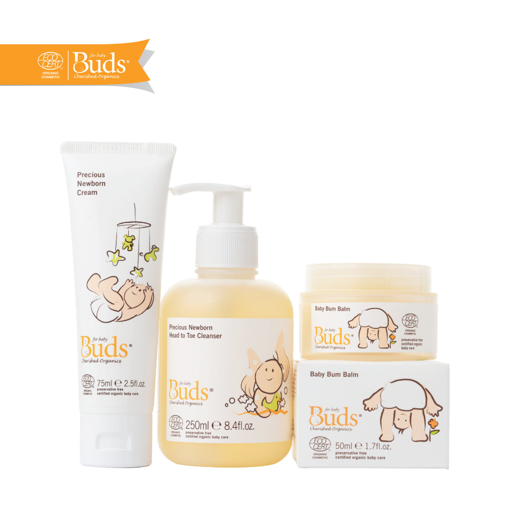 Buds Cherished Organic Perawatan Serta Perlindungan Kulit Bayi Chubby Chubbs Face Cream 30ml