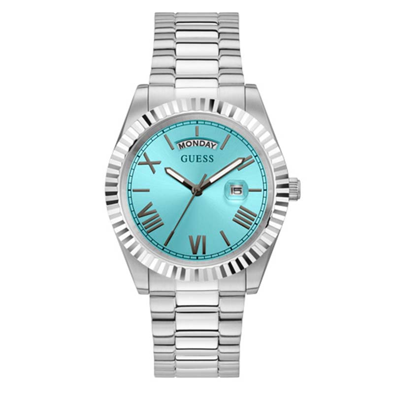 Guess Gents Watch Silver CONNOISSEUR - GW0265G11