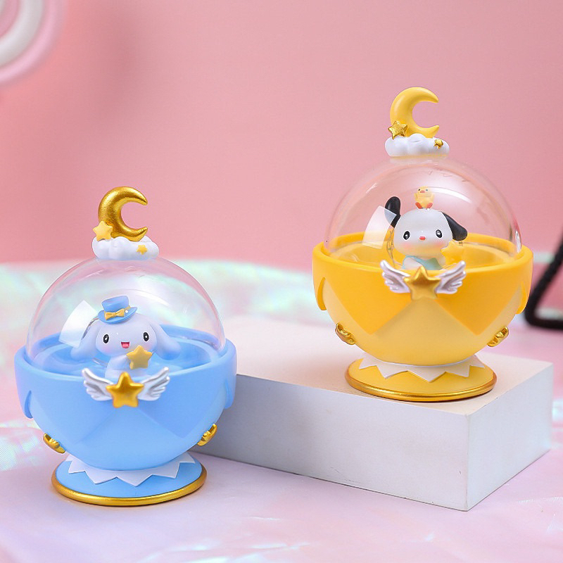 Lampu sanrio bulat LB043 dekorasi kuromi cinamoroll melody