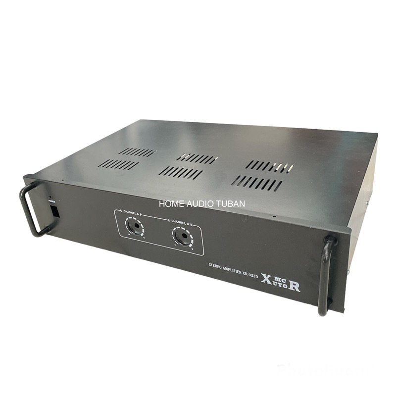Box Amplifier XR 0220 Stereo 2 Channel