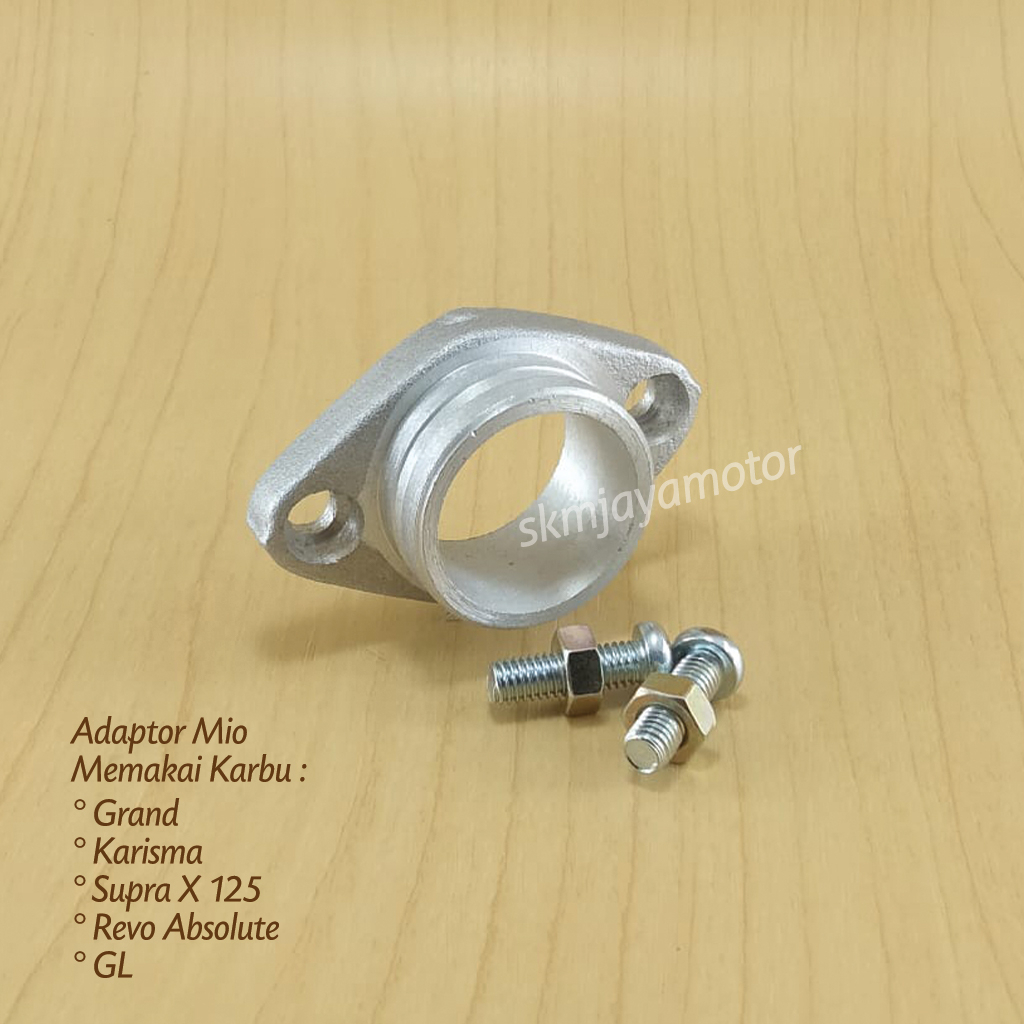 Adaptor Manipol Mio Memakai Karbu Karisma, Supra X125, Revo Absolute, GL