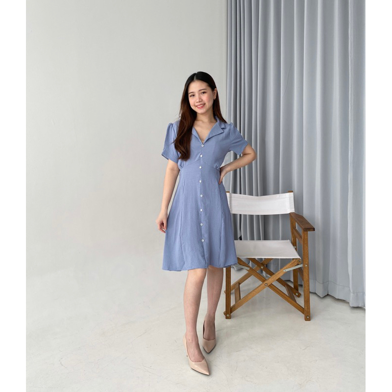 Cleta Dress | Korean Mini Dress Casual