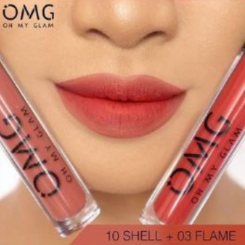 Paket Ombre Lips OMG | Lipcream OMG Ombre Coffee Edition| Lipcream OMG | Ombre OMG Lip Cream | Ombre Lips-Ombre 10+03