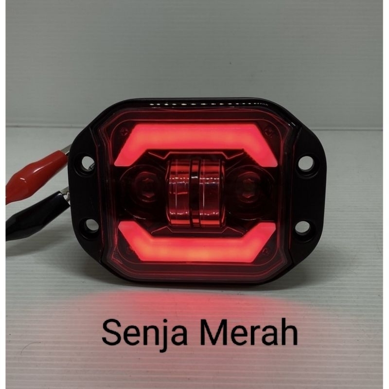 Reflektor Depan/Lampu Depan Daymeker LED Model New LED Utama Putih/Senja Biru/Merah/Kuning/Motor CRF KLX WR Pnp