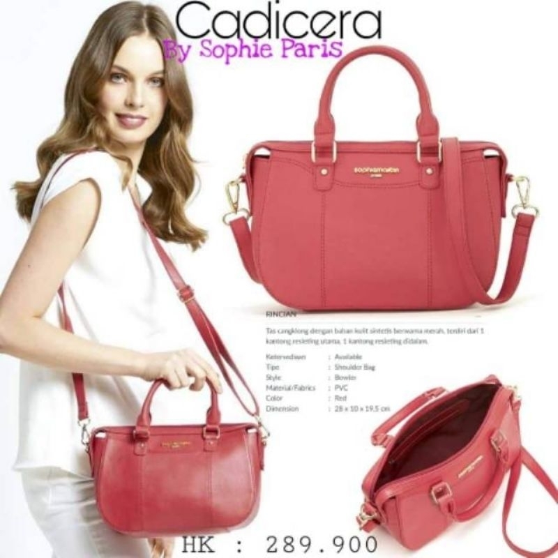 tas cadicera merah