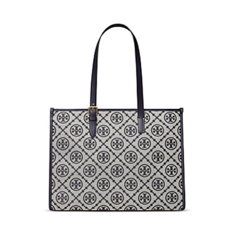 Tory Burch T Monogram Small Zipper Shoulder Tote Bag Female TB 147584