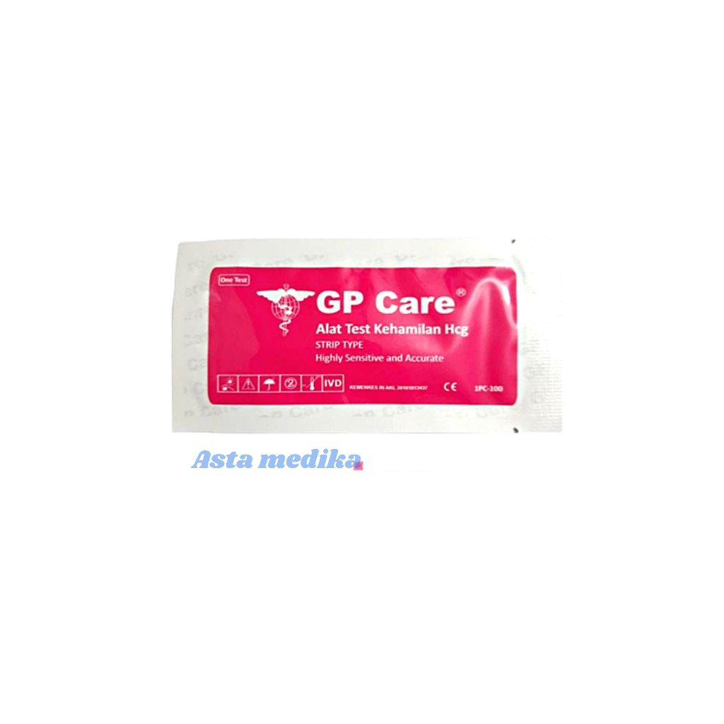 Alat Tes Kehamilan GP Care - Test Pack Instan GP Care - Tes Pack Kehamilan GP Care isi 50pcs