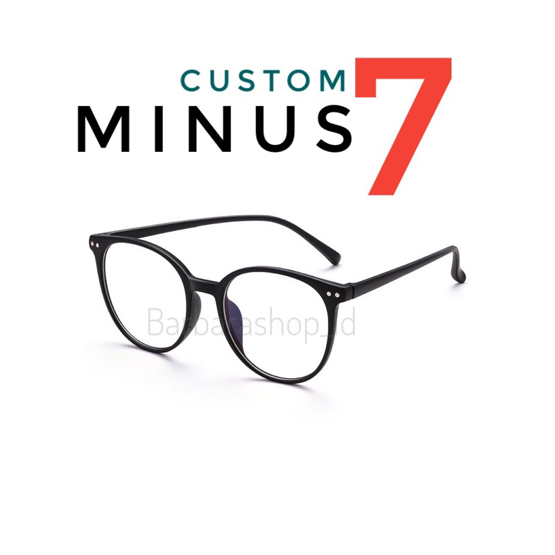KACAMATA MINUS 7 , 6 , 5 , 4 , 3 , 2 , 1 CUSTOMRESEP DOKTER