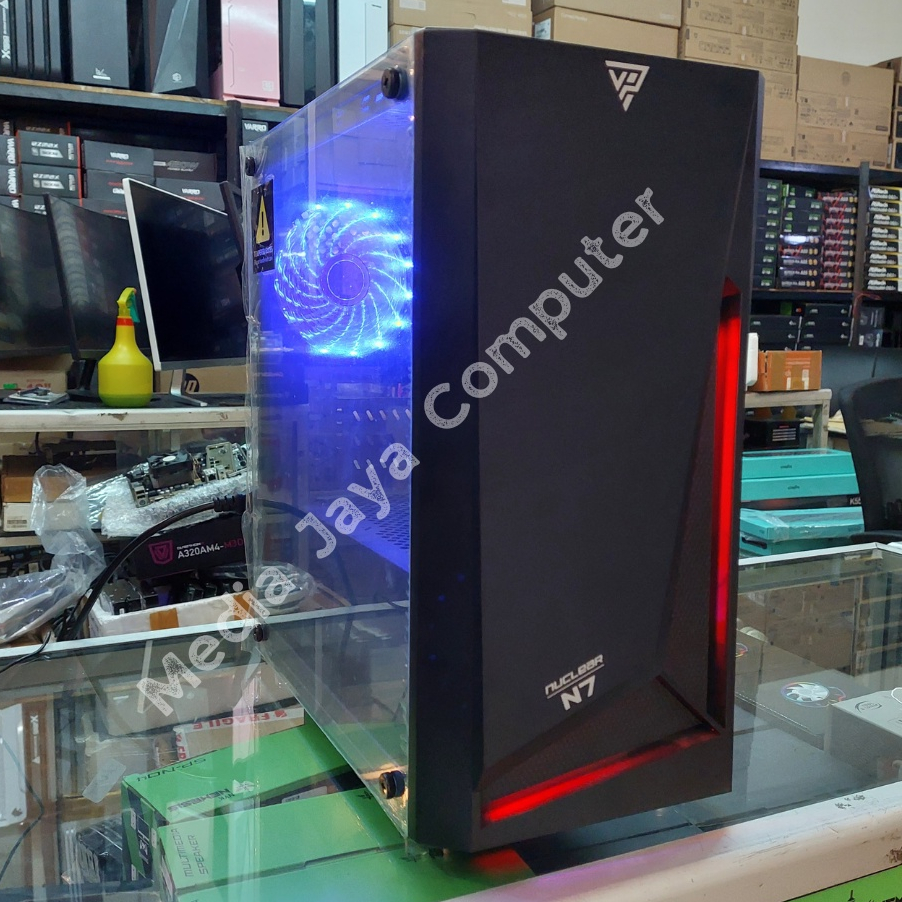 Paket PC Gaming Murah Core i5 6400 Fullset RAM 8GB GTX 750 TI + Monitor 24 Inch komputer gaming full set garansi 1 tahun