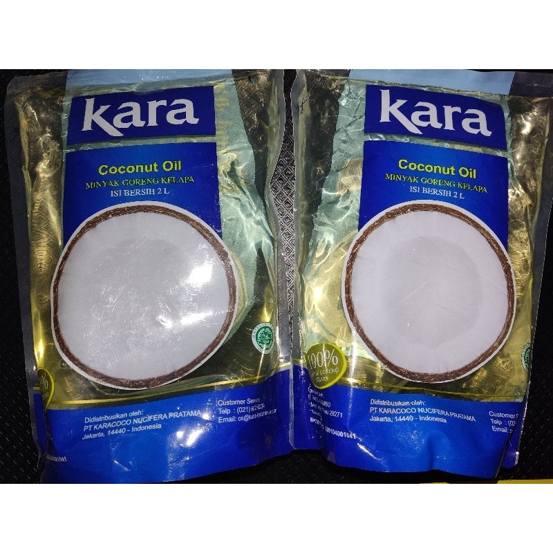 

KARA MINYAK GORENG KELAPA 2lt