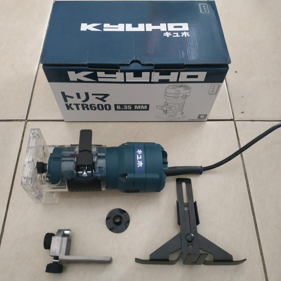 Mesin Trimer Trimmer Profil Kecil Router Kyuho KTR600 KTR 600
