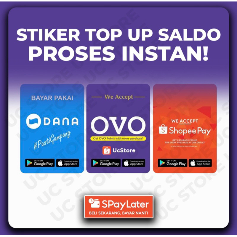 

STIKER ISI SALDO INSTAN DANAA UPDATE