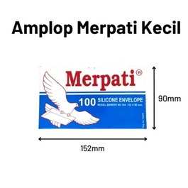 

Amplop MERPATI kecil perbox isi 100 lembar