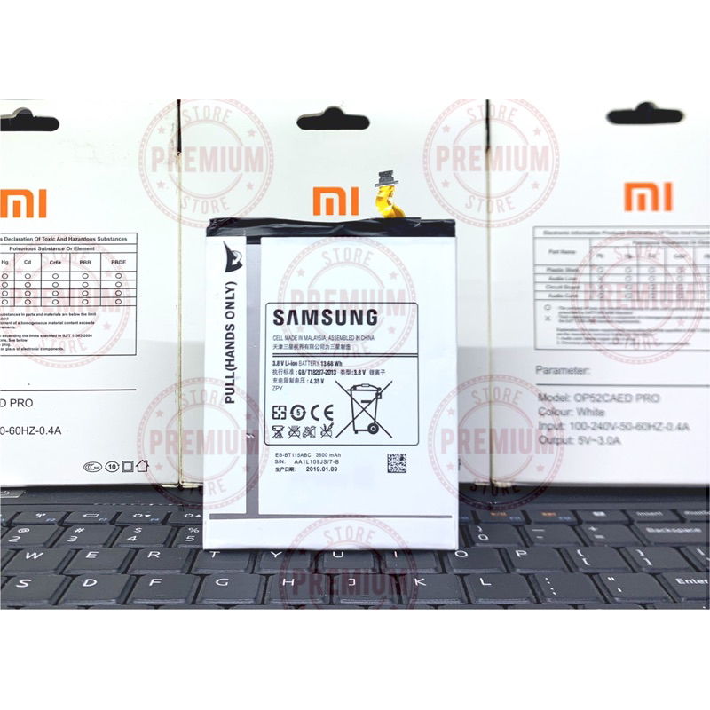 BATERAI batre SAMSUNG T110 EB-BT115ABC TAB 3 LITE WIFI ori 100%