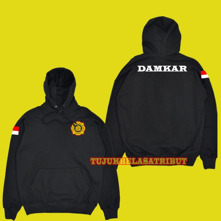 JAKET HOODIE PRIA WANITA PEMADAM KEBAKARAN DAMKAR RESCUE / DISTRO / PRIA WANITA / COD