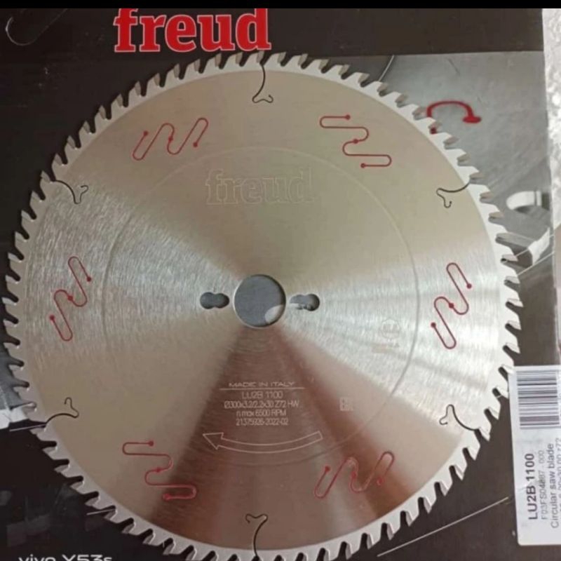 mata gergaji circular 12" / FREUD mata gergaji kayu 300×2,3×30×72T