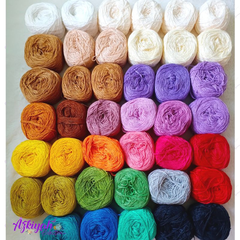 Benang Rajut Katun Bali Kecil/small ply