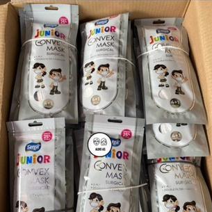 Masker sensi convex junior isi 5 pcs promo