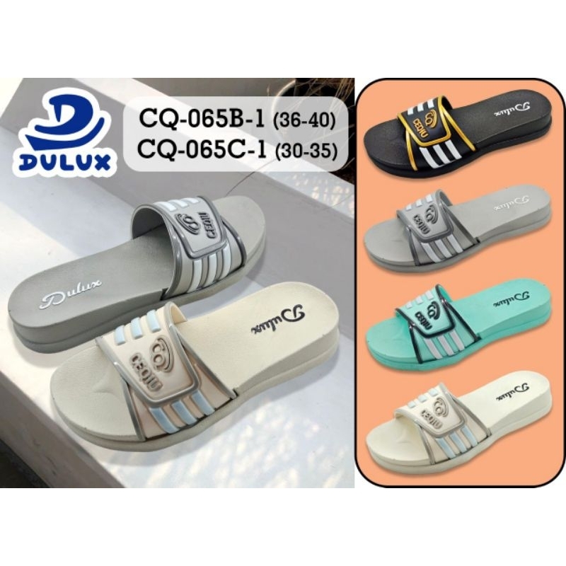 Sandal Anak Perempuan l Sendal Anak Selop Karet l Dulux CQ-065C Uk 30-35