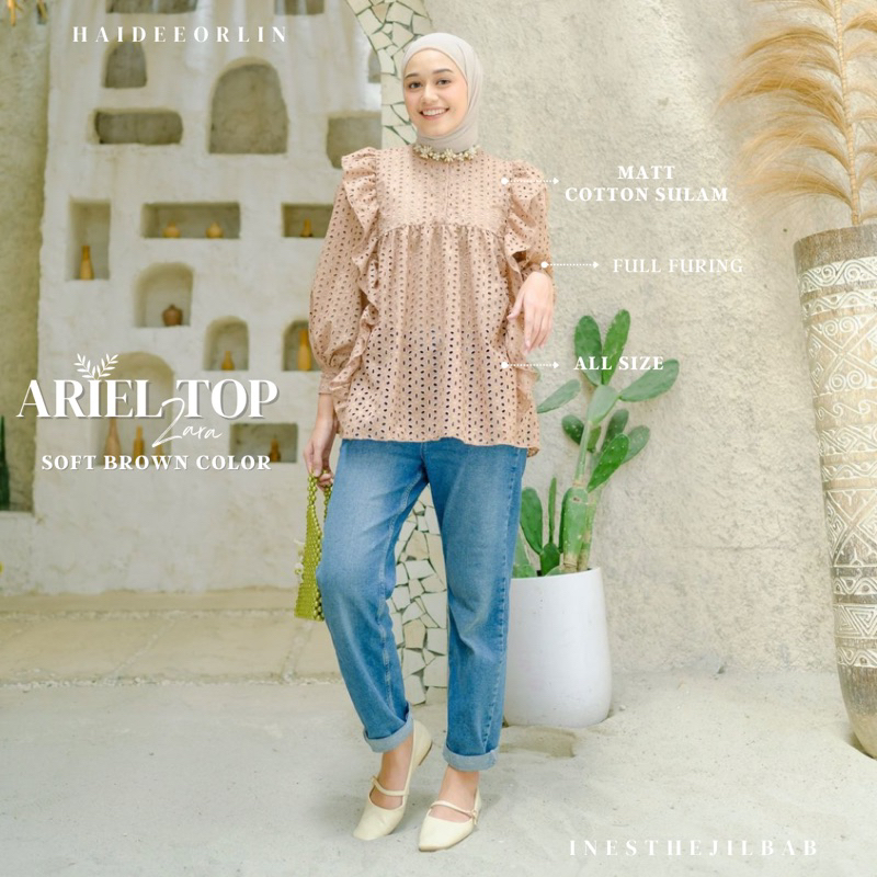 Ariel Top Zara - Haideeorlin - Soft Brown