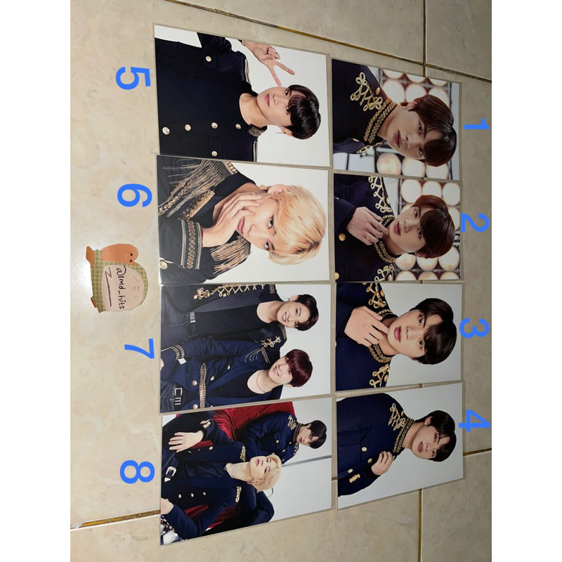 BTS WORLD TOUR LOVE SPEAK YOURSELF THE FINAL POSTCARD JIN JHOPE V UNIT