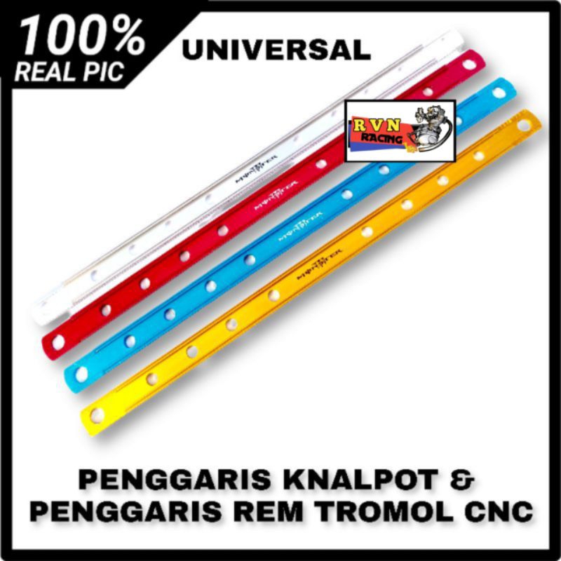 PENGGARIS KNALPOT CNC PENGGARIS REM TROMOL BELAKANG BRACKET PANGKON KNALPOT UNIVERSAL