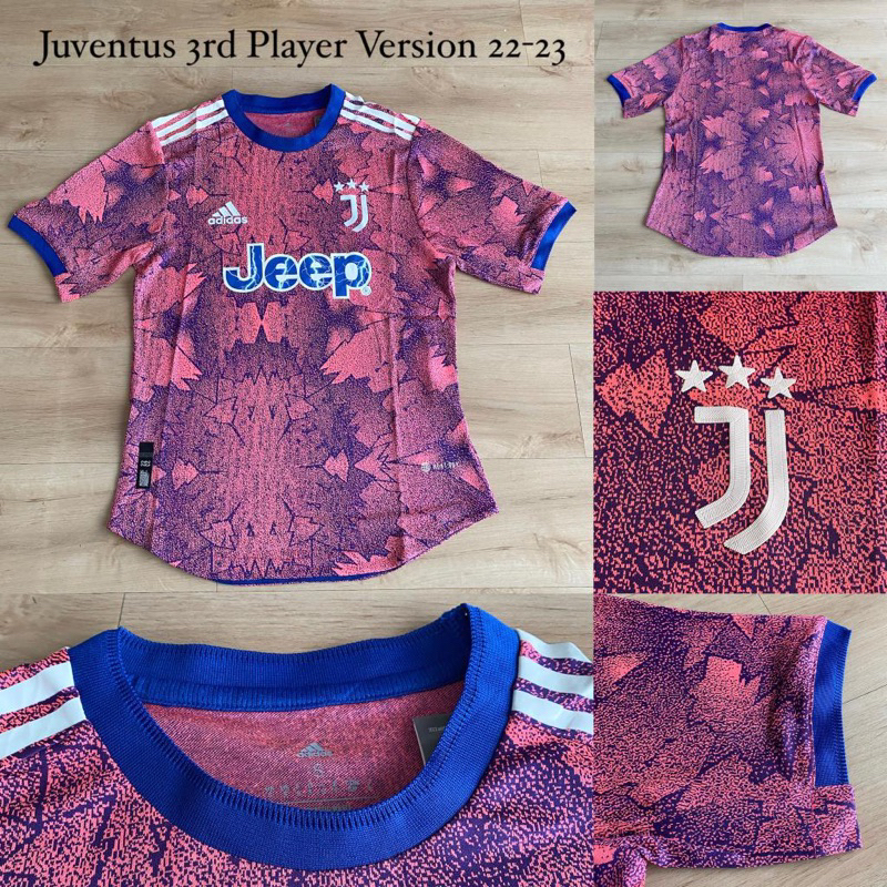 Jersey baju bola juve 3rd pi player issue heat.rdy 2022 2023