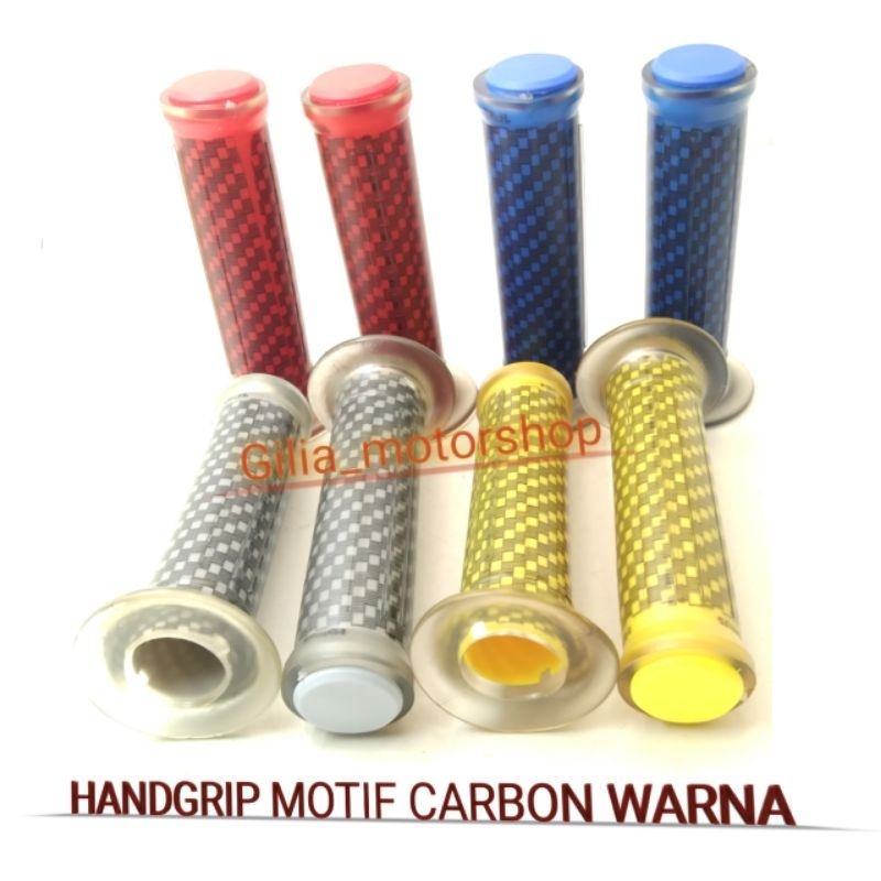 Handgrip Carbon Grip Handfat Motif Karbon Warna Universal