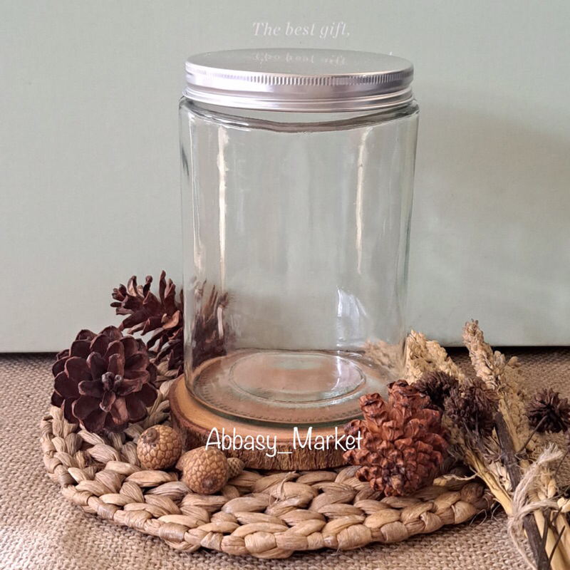 JAR 750ML/JAR KACA/TOPLES KACA/TOPLES KUE