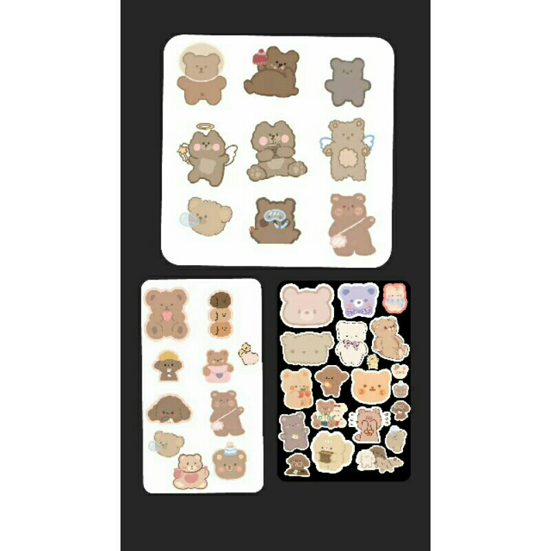 

STICKER BEAR JOURNAL 1 PACK
